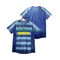 Inter Milán 2005 Retro Alternativní Dres 2004 Krátký rukáv Muže Fotbalové Dresy