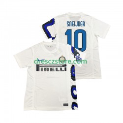 Inter Milán SNEIJDER 10 Retro Venkovní Dres 2011 2010 Krátký rukáv Muže Fotbalové Dresy