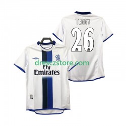 Inter Milán TERRY 26 2003 Retro Venkovní Dres 2004 Krátký rukáv Muže Fotbalové Dresy