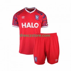 Ipswich Town Venkovní Dres 2025-2026 Krátký rukáv Děti Fotbalové Dresy