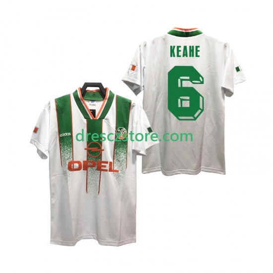 Irsko KEAHE 6 Retro Venkovní Dres 1994 Krátký rukáv Muže Fotbalové Dresy