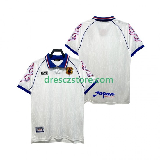 Japonsko Retro Venkovní Dres 1998 Krátký rukáv Muže Fotbalové Dresy