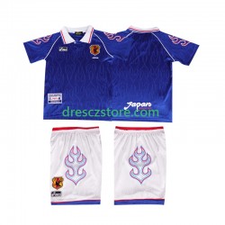 Japonsko Retro Domácí Dres 1998 Krátký rukáv Děti Fotbalové Dresy
