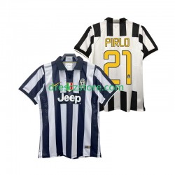 Juventus Andrea Pirlo 21 2014 2015 Retro Domácí Dres Krátký rukáv Muže Fotbalové Dresy