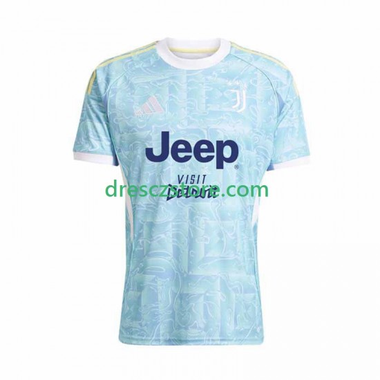 Juventus Venkovní Dres 2025-2026 Krátký rukáv Muže Fotbalové Dresy