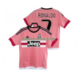 Juventus Cristiano Ronaldo 7 2016 2017 Retro Venkovní Dres Krátký rukáv Muže Fotbalové Dresy