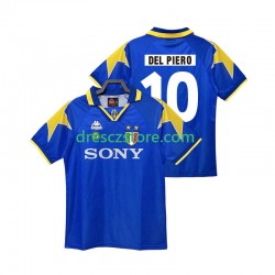 Juventus DEL PIERO 10 1995 1996 Retro Venkovní Dres Krátký rukáv Muže Fotbalové Dresy