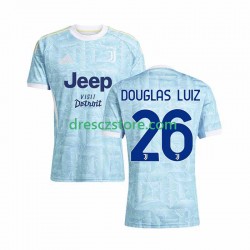 Juventus Douglas Luiz 26 Venkovní Dres 2025-2026 Krátký rukáv Muže Fotbalové Dresy
