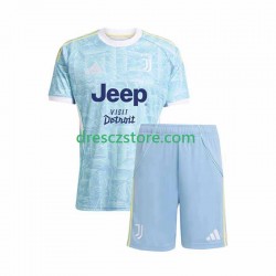Juventus Venkovní Dres 2025-2026 Krátký rukáv Děti Fotbalové Dresy