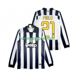 Juventus Pirlo 21 2014 2015 Retro Domácí Dres Dlouhý rukáv Muže Fotbalové Dresy