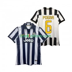 Juventus Pogba 6 2014 2015 Retro Domácí Dres Krátký rukáv Muže Fotbalové Dresy