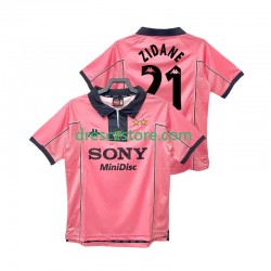 Juventus ZIDANE 21 1997 Retro Venkovní Dres 1998 Krátký rukáv Muže Fotbalové Dresy