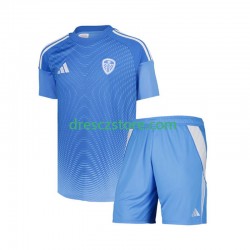 Leeds United Brankářské Domácí Dres 2025-2026 Krátký rukáv Děti Fotbalové Dresy