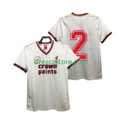 Liverpool 2 1985 1986 Retro Venkovní Dres Krátký rukáv Muže Fotbalové Dresy
