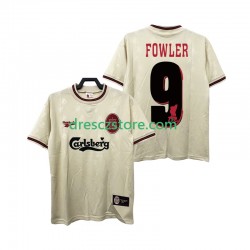Liverpool FOWLER 9 1996 1997 Retro Venkovní Dres Krátký rukáv Muže Fotbalové Dresy