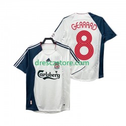 Liverpool GERRARD 8 Retro Venkovní Dres 2008 2006 Krátký rukáv Muže Fotbalové Dresy