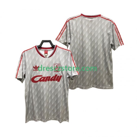 Liverpool 1989 1991 Retro Venkovní Dres Krátký rukáv Muže Fotbalové Dresy