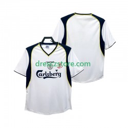 Liverpool 2001 Retro Venkovní Dres 2002 Krátký rukáv Muže Fotbalové Dresy
