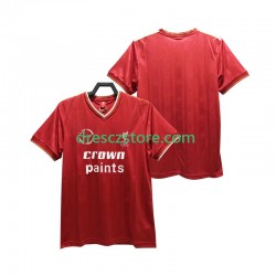 Liverpool 1985 1986 Retro Domácí Dres Krátký rukáv Muže Fotbalové Dresy