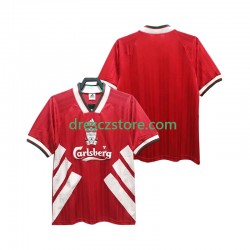 Liverpool 1993 1995 Retro Domácí Dres Krátký rukáv Muže Fotbalové Dresy