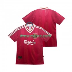 Liverpool 1995 1996 Retro Domácí Dres Krátký rukáv Muže Fotbalové Dresy