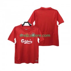 Liverpool 2005 Retro Domácí Dres 2004 Krátký rukáv Muže Fotbalové Dresy