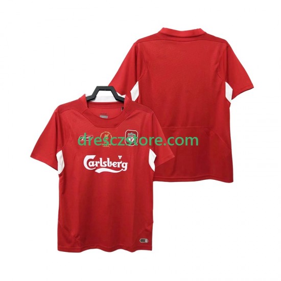 Liverpool 2005 Retro Domácí Dres 2004 Krátký rukáv Muže Fotbalové Dresy