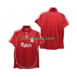 Liverpool Retro Domácí Dres 2008 2006 Krátký rukáv Muže Fotbalové Dresy