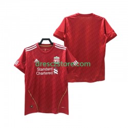 Liverpool 2012 Retro Domácí Dres 2010 Krátký rukáv Muže Fotbalové Dresy