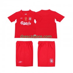 Liverpool LWP 2005 Retro Domácí Dres 2004 Krátký rukáv Muže Fotbalové Dresy