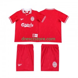 Liverpool LWP 1996 1997 Retro Domácí Dres Krátký rukáv Děti Fotbalové Dresy
