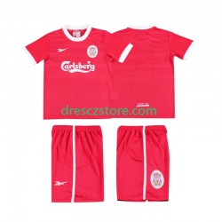 Liverpool LWP 1997 Retro Domácí Dres 1998 Krátký rukáv Děti Fotbalové Dresy