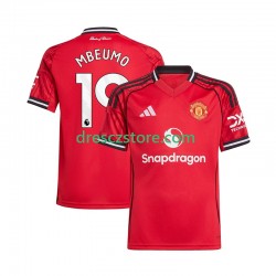 Manchester United Bryan Mbeumo 19 Domácí Dres 2025-2026 Krátký rukáv Muže Fotbalové Dresy