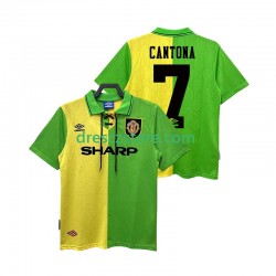 Manchester United CANTONA 7 1992 Retro Venkovní Dres 1994 Krátký rukáv Muže Fotbalové Dresy