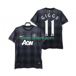 Manchester United GIGGS 11 2013 2014 Retro Venkovní Dres Krátký rukáv Muže Fotbalové Dresy