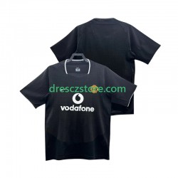 Manchester United Retro Venkovní Dres 2004 2002 Krátký rukáv Muže Fotbalové Dresy
