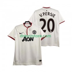 Manchester United V PERSIE 20 2013 2014 Retro Alternativní Dres Krátký rukáv Muže Fotbalové Dresy