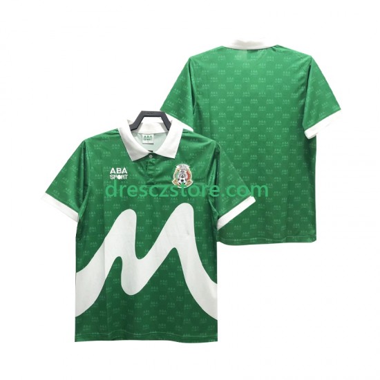 Mexiko 1995 Retro Domácí Dres Krátký rukáv Muže Fotbalové Dresy