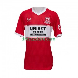 Middlesbrough Domácí Dres 2025-2026 Krátký rukáv Muže Fotbalové Dresy