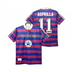 Newcastle United ASPRILLA 11 1995 1997 Retro Venkovní Dres Krátký rukáv Muže Fotbalové Dresy