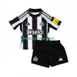 Newcastle United Domácí Dres 2025-2026 Krátký rukáv Děti Fotbalové Dresy