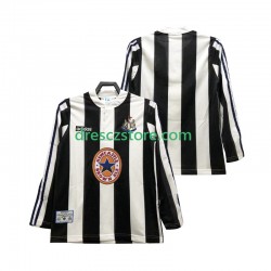 Newcastle United 1995 1997 Retro Domácí Dres Dlouhý rukáv Muže Fotbalové Dresy
