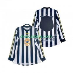 Newcastle United 1997 Retro Domácí Dres 1999 Dlouhý rukáv Muže Fotbalové Dresy