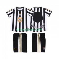 Newcastle United 1997 Retro Domácí Dres 1999 Krátký rukáv Děti Fotbalové Dresy