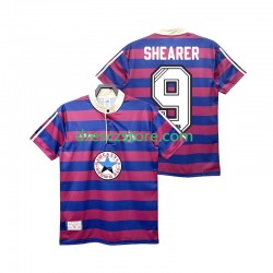 Newcastle United SHEARER 9 1995 1997 Retro Venkovní Dres Krátký rukáv Muže Fotbalové Dresy