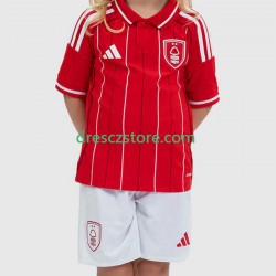 Nottingham Forest Domácí Dres 2025-2026 Krátký rukáv Děti Fotbalové Dresy