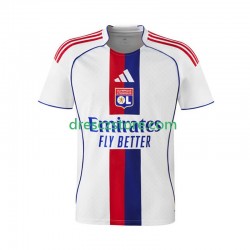Olympique Lyonnais Domácí Dres 2025-2026 Krátký rukáv Muže Fotbalové Dresy