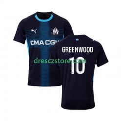 Olympique Marseille Mason Greenwood 10 Venkovní Dres 2025-2026 Krátký rukáv Muže Fotbalové Dresy