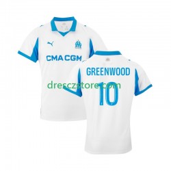 Olympique Marseille Mason Greenwood 10 Domácí Dres 2025-2026 Krátký rukáv Muže Fotbalové Dresy
