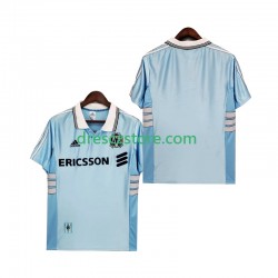 Olympique Marseille Retro Venkovní Dres 1998 1999 Krátký rukáv Muže Fotbalové Dresy